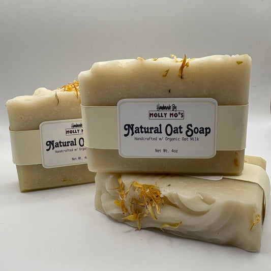 Natural Oat Soap (Color & Fragrance Free)