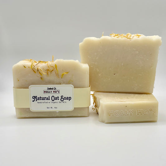 Natural Oat Soap (Color & Fragrance Free)